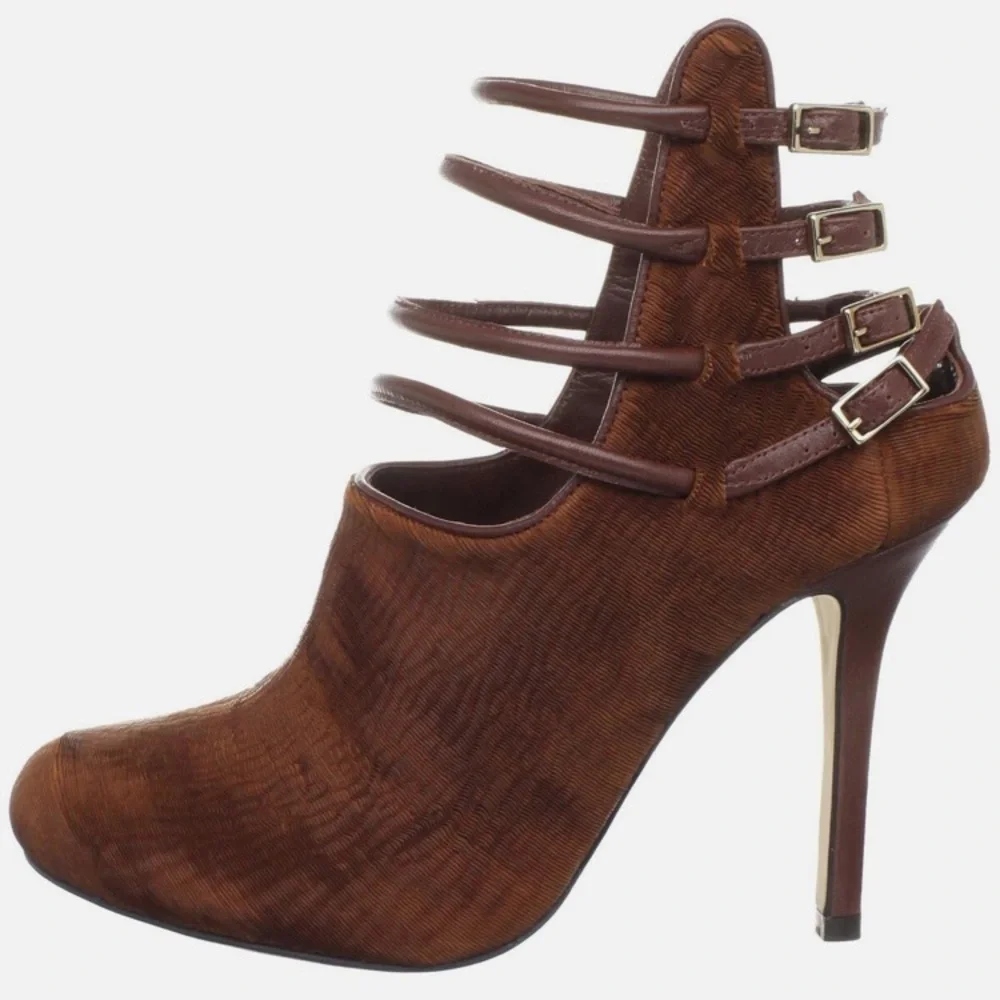 Camilla Skovgaard Leather Strap Heels - Picture 2 of 8